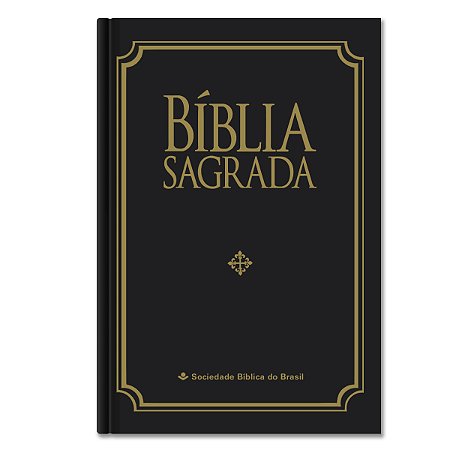 BÍBLIA ARC63M MISSIONÁRIA Letra normal CAPA DURA PRETA