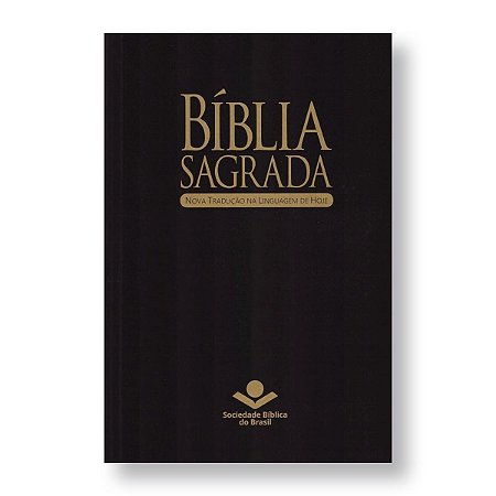 BÍBLIA NTLH63 MISSIONÁRIA Letra normal CAPA DURA PRETA