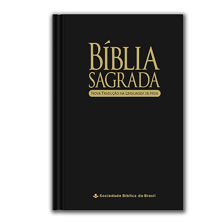 BÍBLIA NTLH63 MISSIONÁRIA Letra normal CAPA DURA PRETA