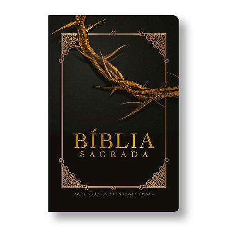 BÍBLIA NVT LG ST - LETRA GRANDE - COROA DE ESPINHOS