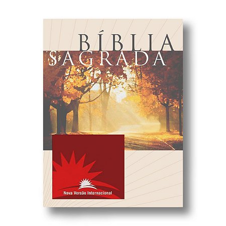 BÍBLIA NVI  - Letra Normal - capa brochura  - (10 x 13 cm)  Edição de bolso