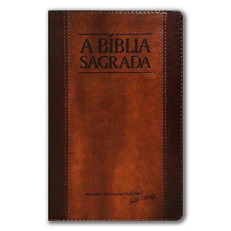 BÍBLIA ACF Letra SUPERLEGÍVEL C/ REFERÊNCIAS CAPA CHOCO HAVANA