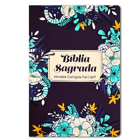 BÍBLIA ACF CAPA ESPECIAL LETRA NORMAL JARDIM