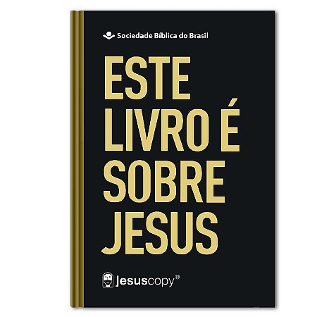 BÍBLIA NA063LG LETRA GRANDE CAPA DURA JESUS COPY ESTE LIVRO