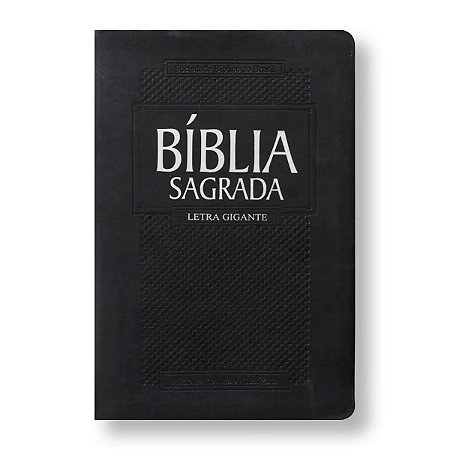BÍBLIA RA065TILGI Letra gigante índice capa preta