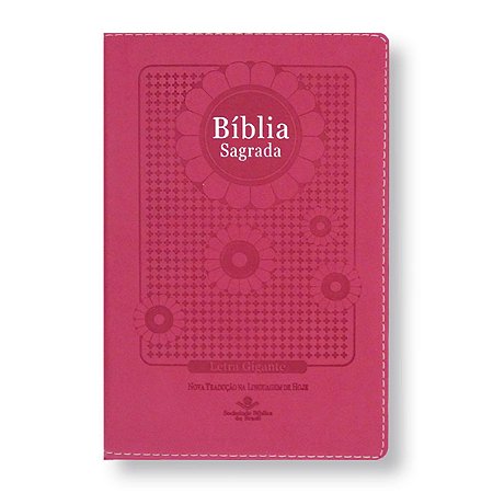 BÍBLIA NTLH065TILGI LETRA GIGANTE CAPA PINK