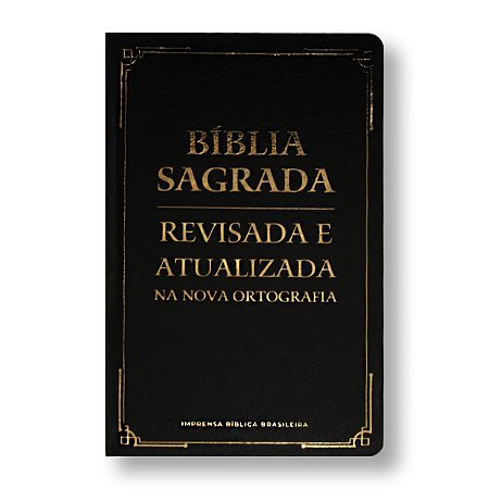 BÍBLIA ARA - SEMILUXO - LETRA GRANDE PRETA