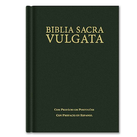 BÍBLIA SACRA VULGATA - Latim capa dura