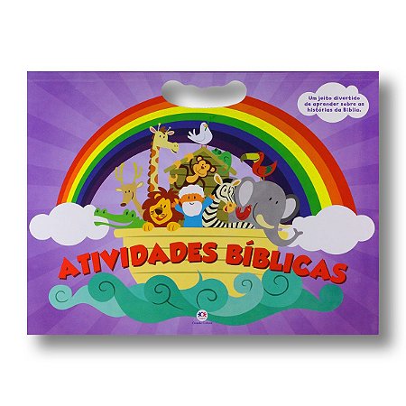 ATIVIDADES BÍBLICAS - Com adesivos
