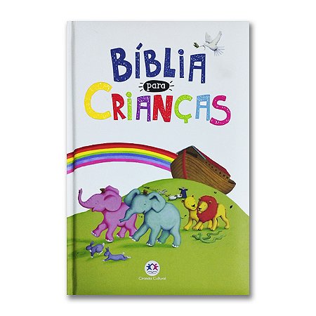 BÍBLIA PARA CRIANÇAS capa almofadada - página inicial em branco para o carimbo do pezinho do bebê