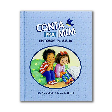 CONTA PRA MIM CAPA AZUL - página inicial em branco para o carimbo do pezinho do bebê