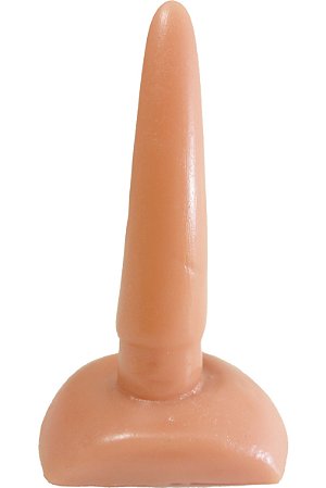 Plug Pequeno Bege 11,2 x 2,5 cm aproximado