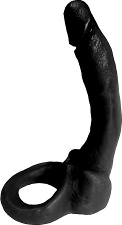 Anel Longo Black 16 x 2,6 cm aproximado