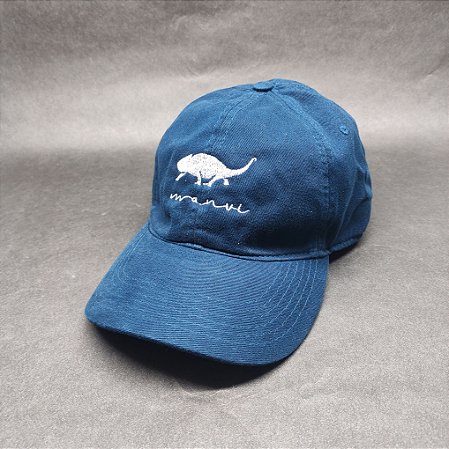 Boné Azul Marinho Monvi Dad Hat Strapback