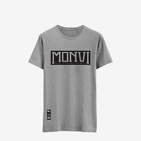 Camiseta Cinza Mescla - Monvi