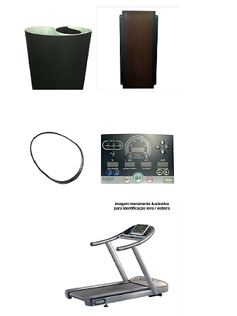 KIT DE PEÇAS PARA ESTEIRA JOG 500 / 700 - TECHNOGYM