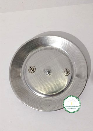 Incensário/Porta Incenso de Alumínio para 2 varetas