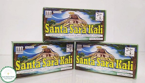 Incenso em tablete Santa Sara Kali
