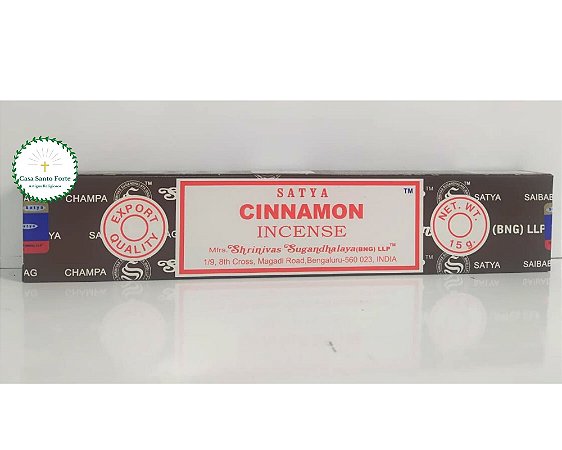 Incenso Satya - Cinnamon