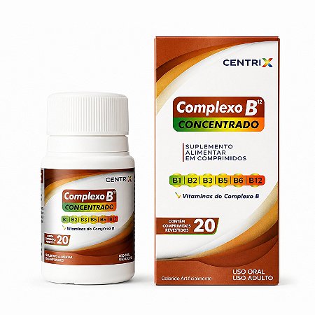 Centrix Complexo B Concentrado 20cpr