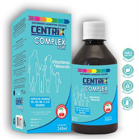 CENTRIX COMPLEX FORT  LIQ SABOR CEREJA