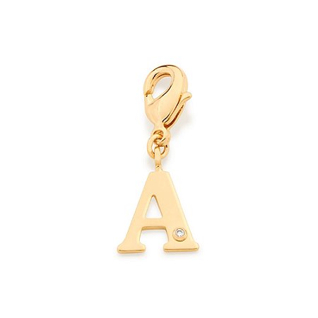 BERLOQUE FOLHEADO A OURO LETRAS. MED 2,7CM ROMMANEL 542394