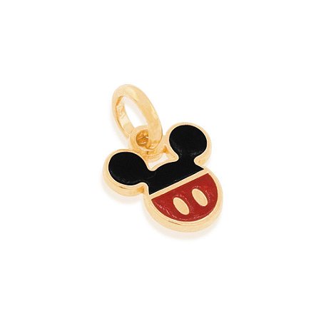 PINGENTE FOLHEADO A OURO BERMUDA DO MICKEY. MED 1,4CM ROMMANEL 542743