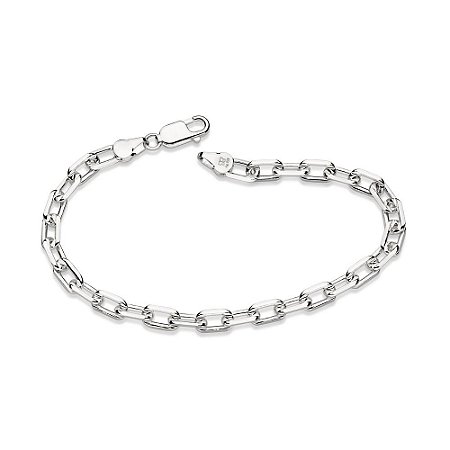 PULSEIRA PRATA 925 ELO CADEADO 21CM ROMMANEL 850038