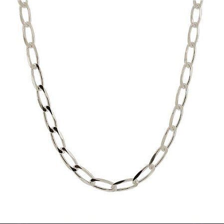 CORDÃO MASCULINO PRATA 925 ELO GROUMET LONGO 70CM ROMMANEL 830105