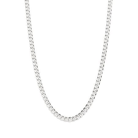 CORRENTE PRATA 925 ELO GROUMET 50CM ROMMANEL 830059