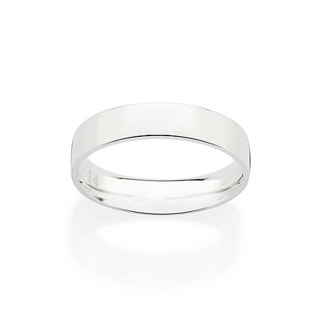 ALIANÇA DE COMPROMISSO PRATA 925 LISA 4MM ROMMANEL 810219