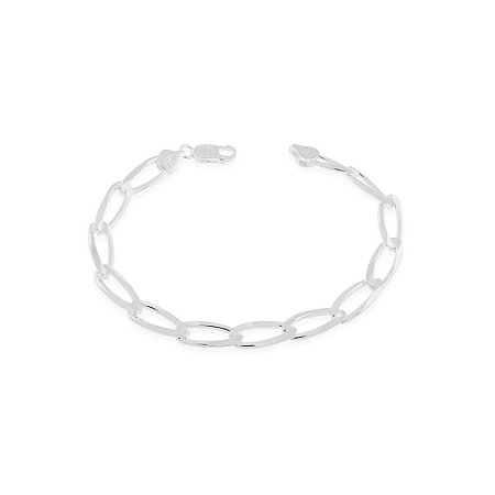PULSEIRA PRATA 925 ELO GROUMET 22CM ROMMANEL 850067