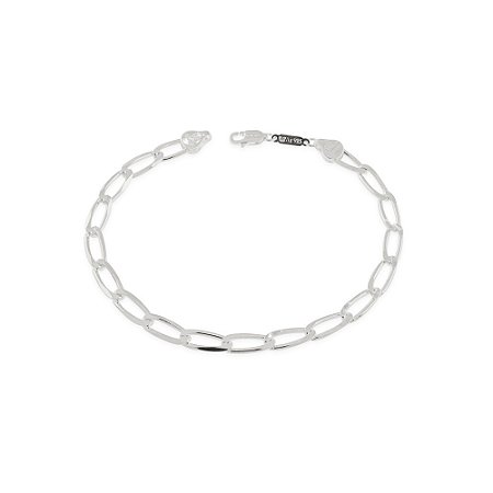 PULSEIRA PRATA 925 ELO GROUMET LONGO 21CM ROMMANEL 850064