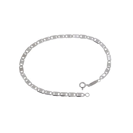 PULSEIRA PRATA 925 ELO PIASTRINE 21CM ROMMANEL 850054
