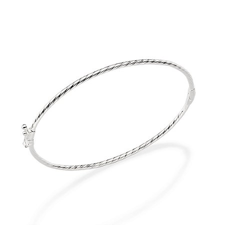 BRACELETE PRATA 925 ARO TORCIDO 7CM DE DIÂMETRO ROMMANEL 850048
