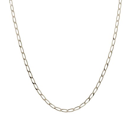 CORRENTE PRATA 925 ELO GROUMET 50CM ROMMANEL 830101