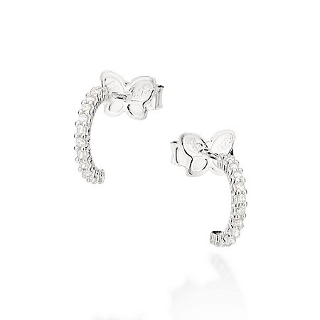 ARGOLA PRATA 925 COM ZIRCÔNIAS. MED 1,30CM ROMMANEL 820155