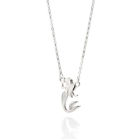 GARGANTILHA PRATA 925 SEREIA ARIEL COM ZIRCÔNIA. MED 50CM ROMMANEL 830108