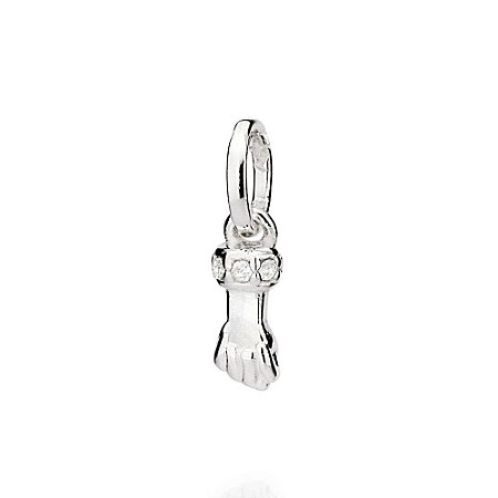 PINGENTE FIGA PRATA 925 COM ZIRCÔNIAS. MED 1,5CM ROMMANEL 840116