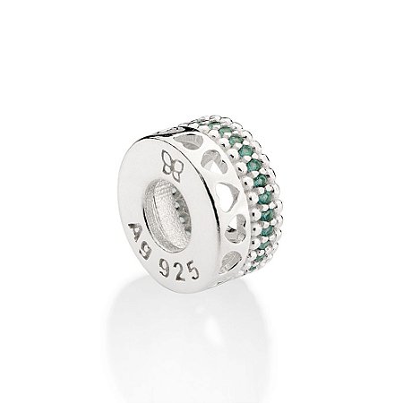 BERLOQUE STOPPER SEPARADOR PRATA 925. MED 1,1CM ROMMANEL 840164