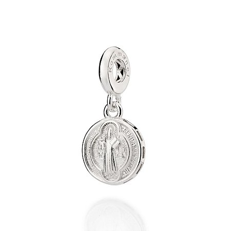 BERLOQUE SÃO BENTO PRATA 925. MED 2,3CM ROMMANEL 840140