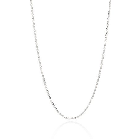 GARGANTILHA PRATA 925 ELO CADEADO MED 42CM ROMMANEL 830110