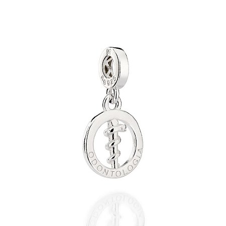 BERLOQUE PRATA 925 ODONTOLOGIA. MED 2,3CM ROMMANEL 840158
