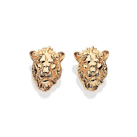 BRINCO MUFASA 3D FOLHEADO A OURO. MED 1,50CM ROMMANEL 527446