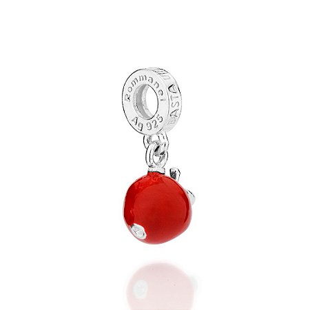 BERLOQUE MAÇA 3D PRATA 925. MED 1,9CM ROMMANEL 840205