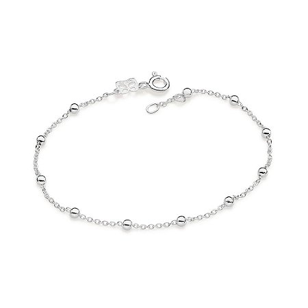 PULSEIRA BOLAS PRATA 925. MED 18/19CM ROMMANEL 850080