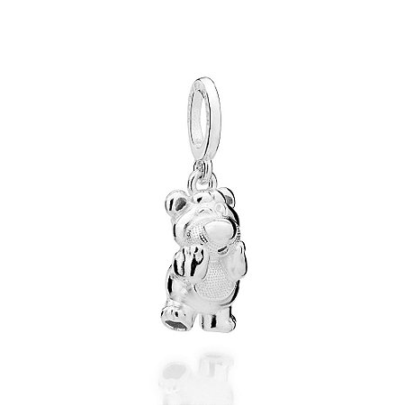 PINGENTE URSO LOTSO PRATA 925. MED 2,8CM ROMMANEL 840244