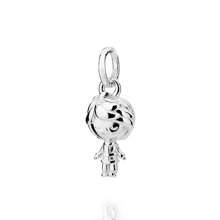 PINGENTE MENINO PRATA 925. MED 2CM ROMMANEL 840230