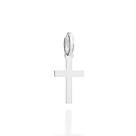 PINGENTE MASCULINO PRATA 925 CRUZ LISA. MED 2,2CM ROMMANEL 840285
