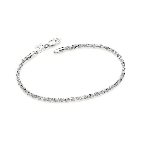PULSEIRA PRATA 925 FIO BAIANO. MED 18/19CM ROMMANEL 850079